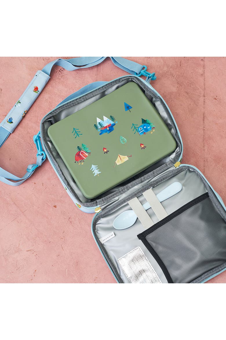 Bento Box and Lunch Bag Set, Alternate, color, Camper Sage Green
