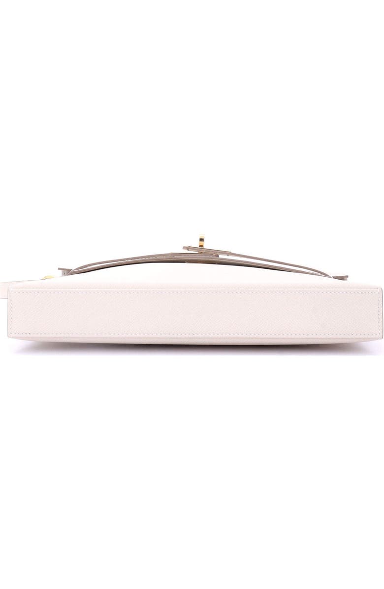 Pre-Owned Hermes Kelly Elan Shoulder Bag Epsom, Alternate, color, Craie