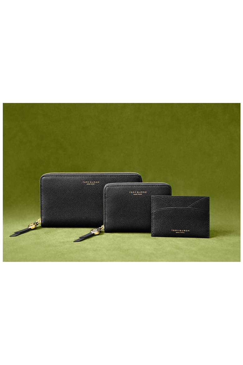 Zip Continental Wallet, Alternate, color, BLACK