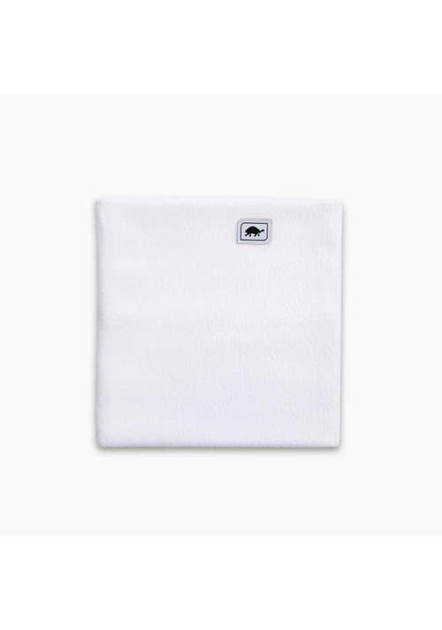 Turtle Fur Youth Double-layer Fleece Neck Warmer In White