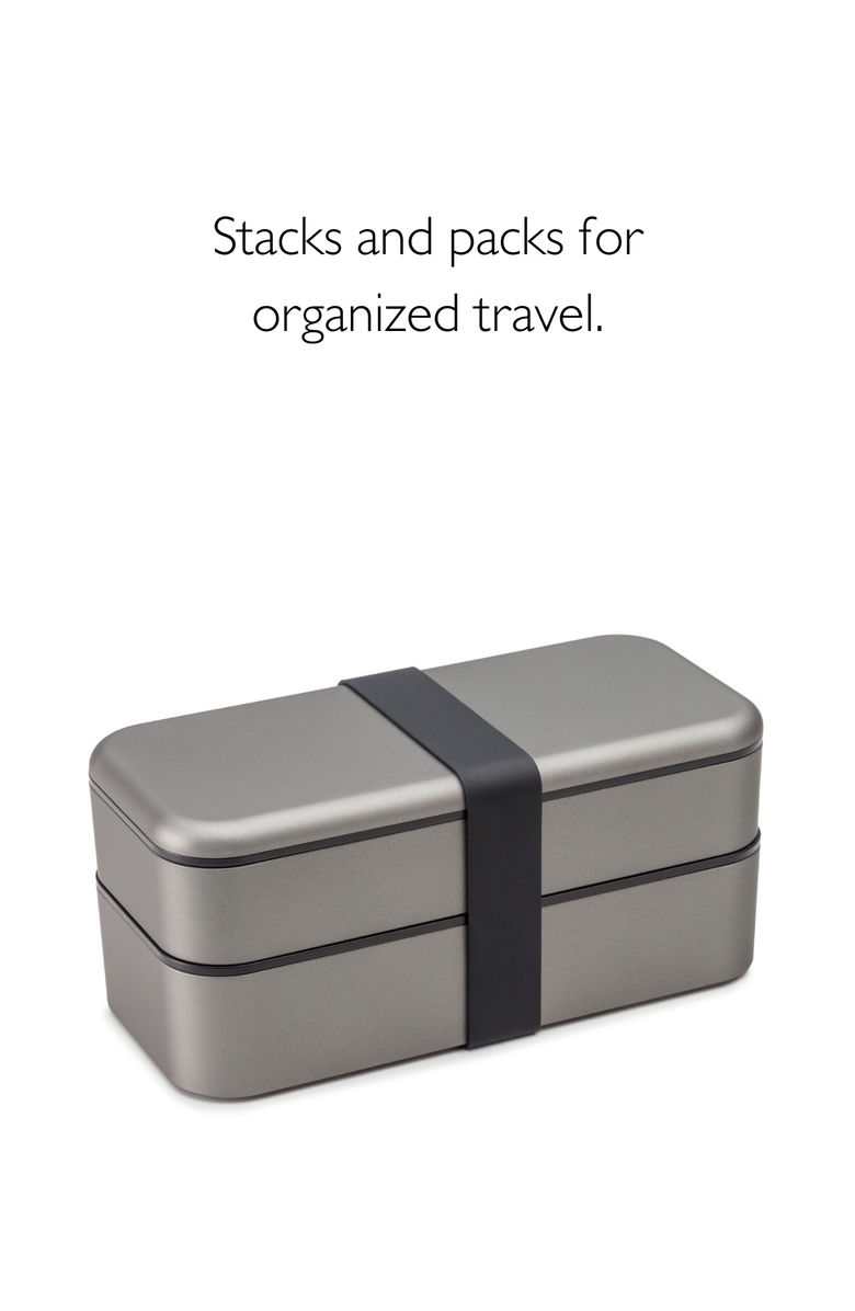 Function101 BentoStack Tech Accessory Organizer, Alternate, color, Grey