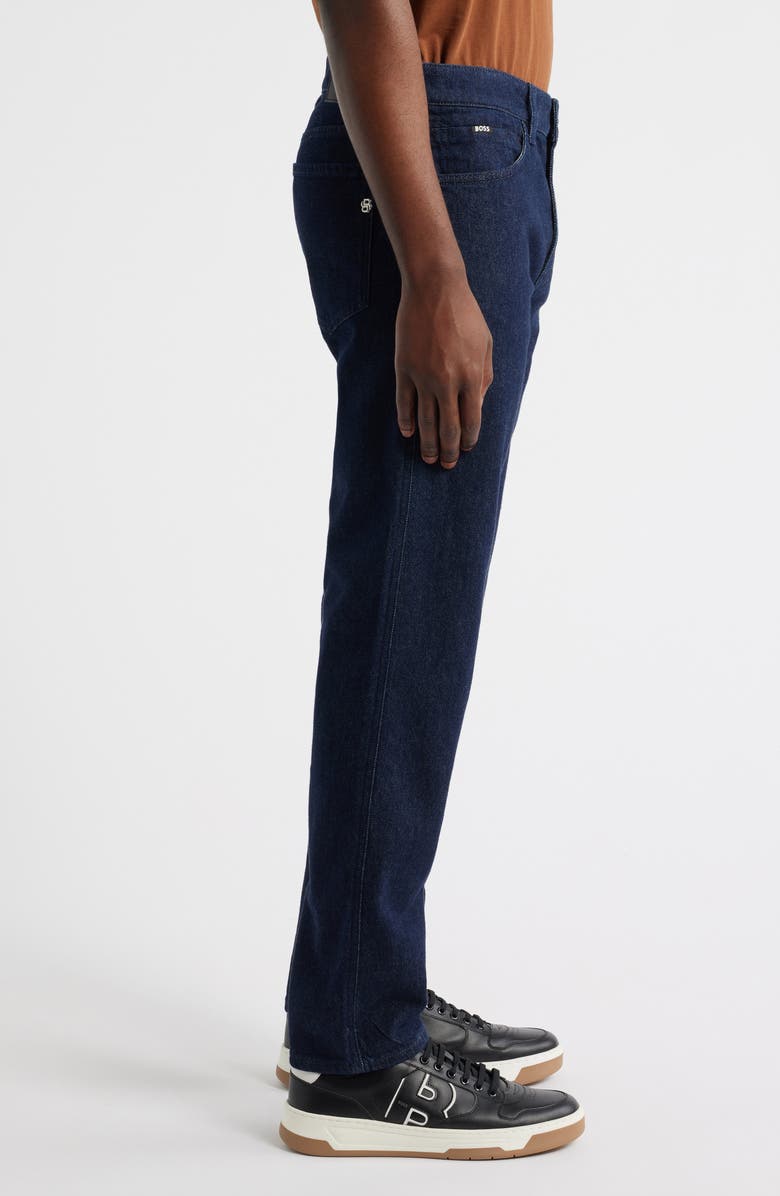 BOSS Ogden Straight Leg Jeans, Alternate, color, Navy