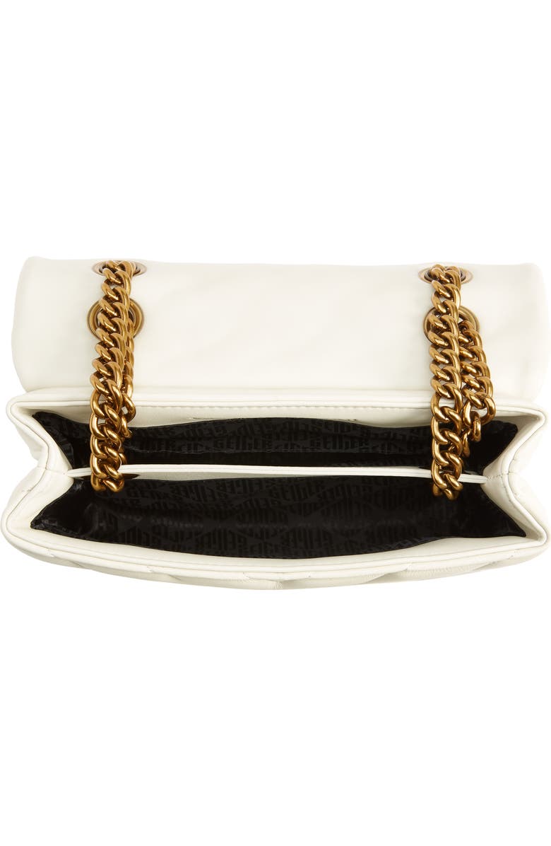 Kurt Geiger London Kensington Eye Quilted Leather Shoulder Bag, Alternate, color,