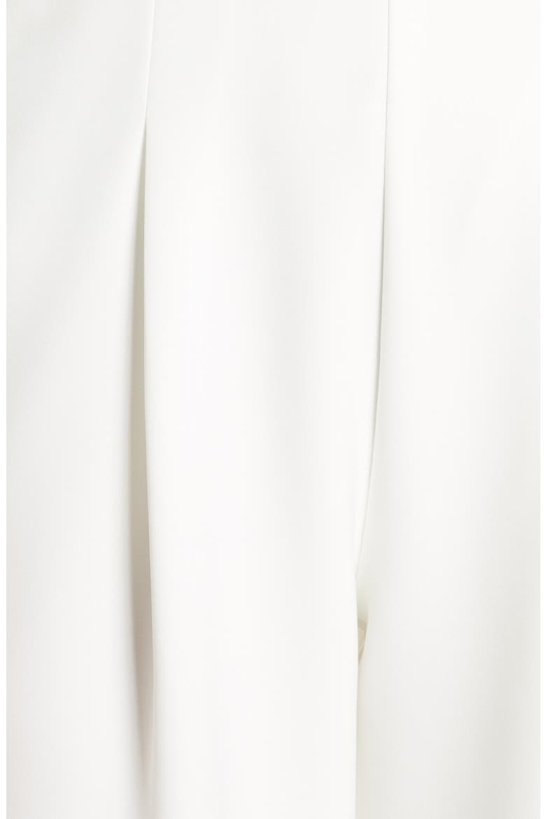 Two-Tone Bow Bodice Jumpsuit, Alternate, color, BLACK/ WHITE