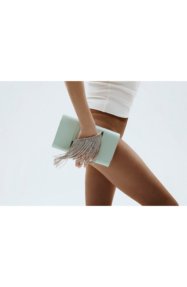 PERRIN PARIS L'Eiffel Cascade Clutch, Alternate, color, Puff