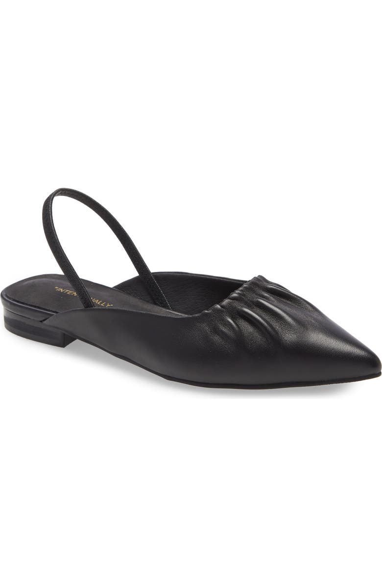 INTENTIONALLY BLANK Into Pointed Toe Flat, Main, color,