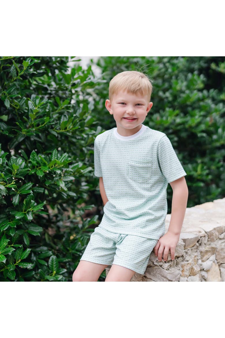 Charles Boys' Short Set, Alternate, color, Garden Trellis
