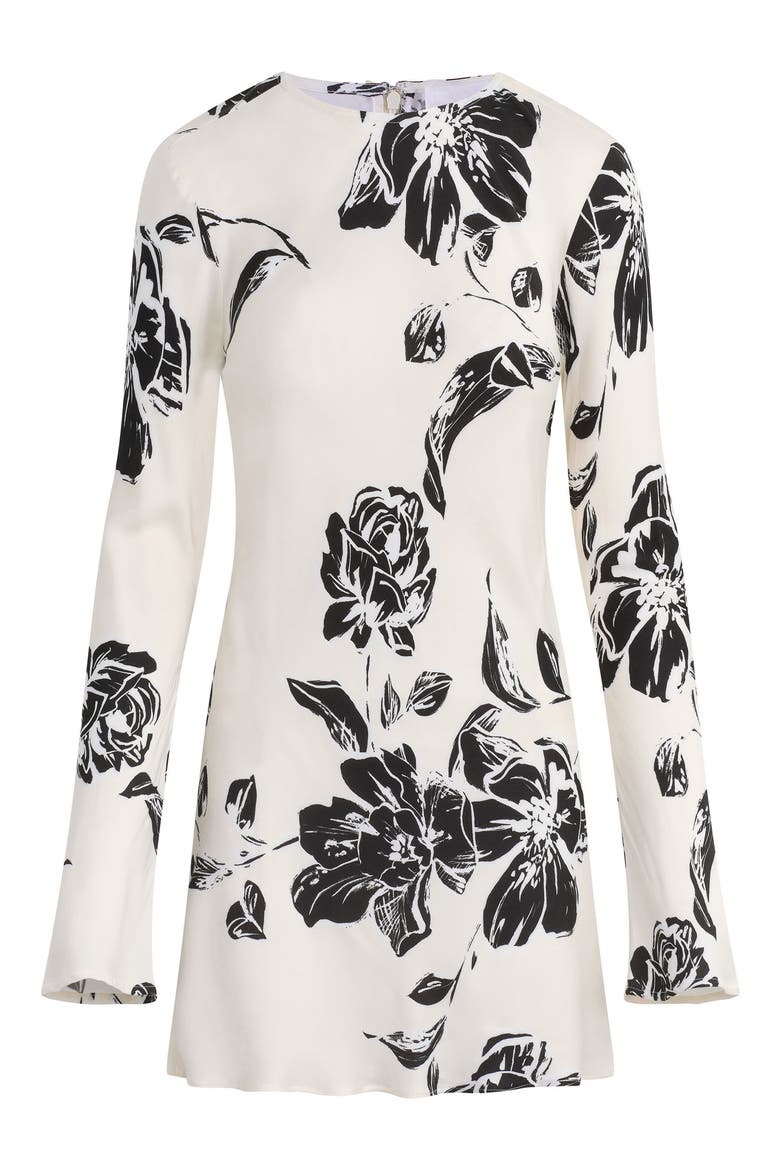 The Truly Madly Lily Print Minidress, Alternate, color, VINTAGE FLORAL