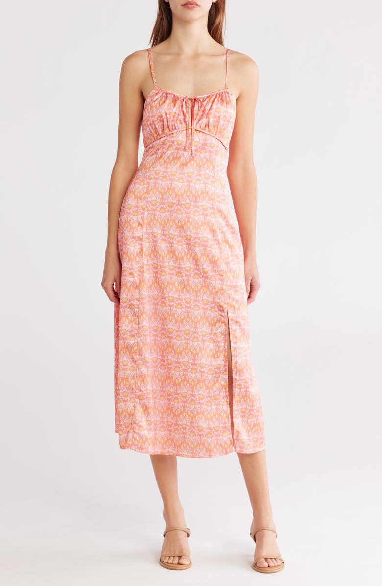 Lost + Wander Iridescence Midi Dress, Main, color, 