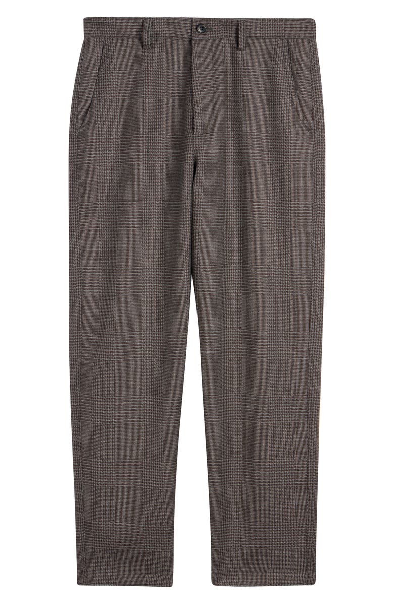 Dries Van Noten Penwick Wool Pants, Alternate, color, Brown