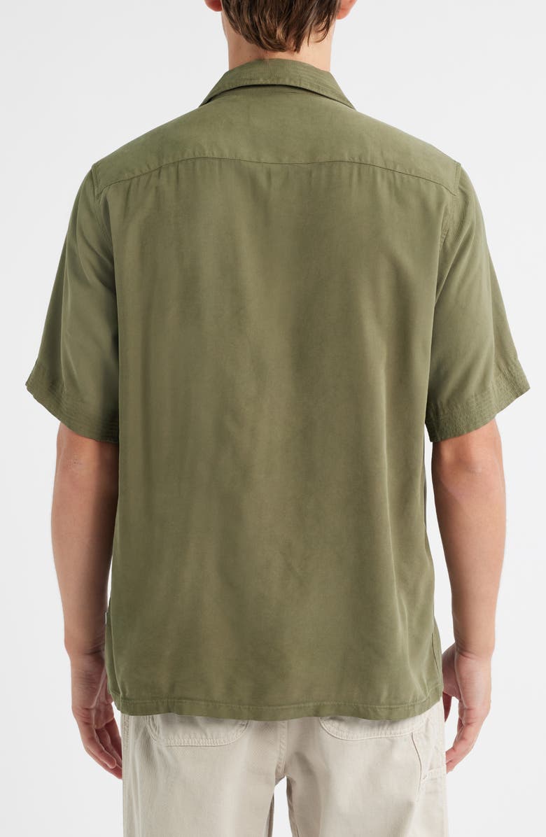 NN07 Julio 5027 Embroidered Camp Shirt, Alternate, color, Capers