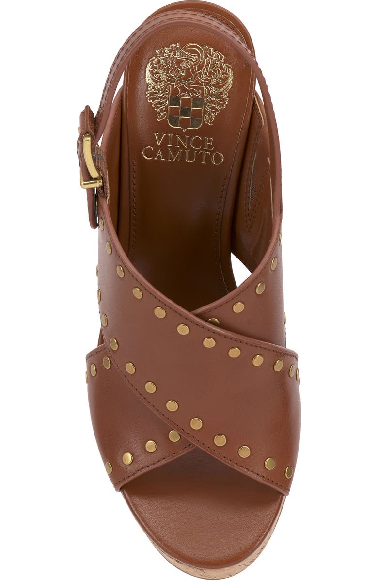 Vince Camuto Ellna Platform Wedge Sandal, Alternate, color, Caramello