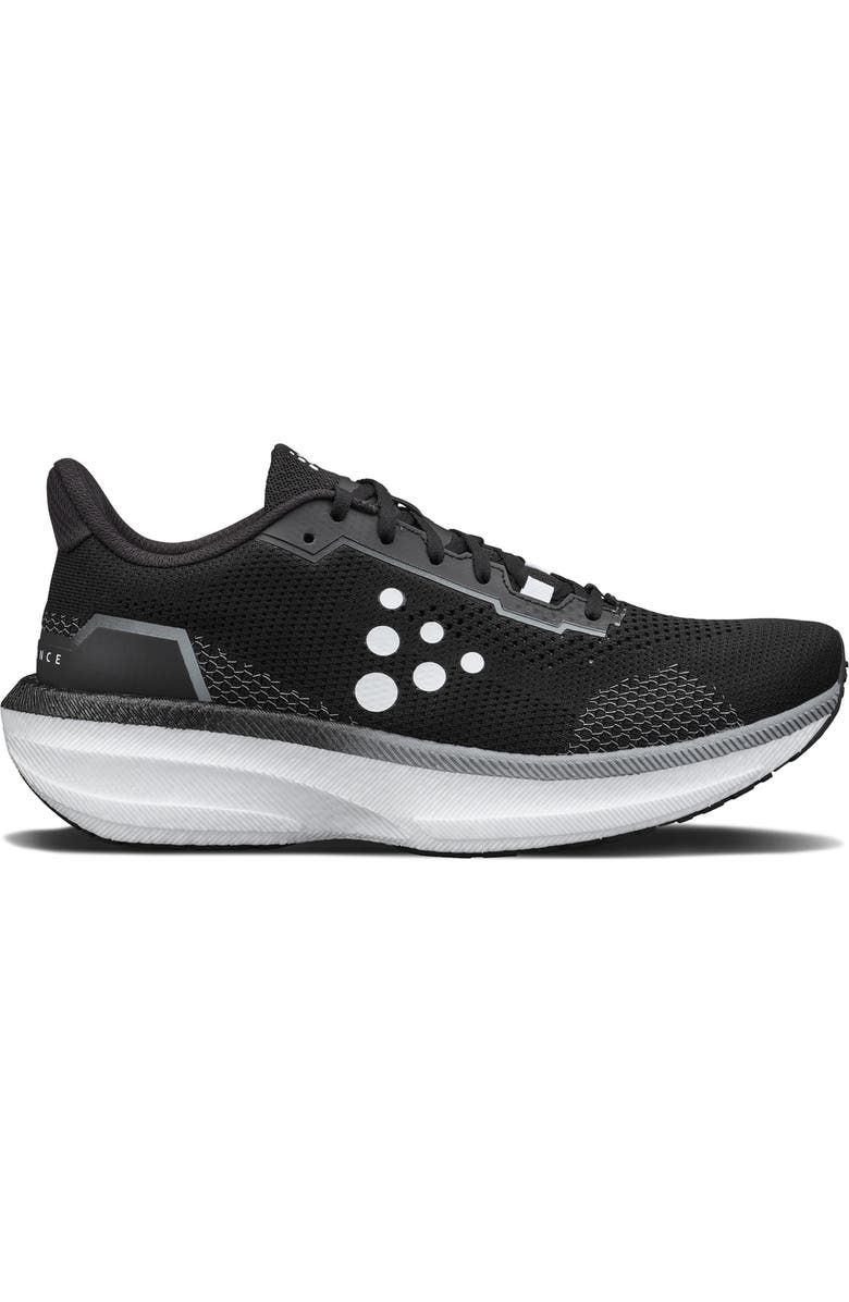 Craft Endurance 2 Running Shoe, Alternate, color, Black/ Contrast White