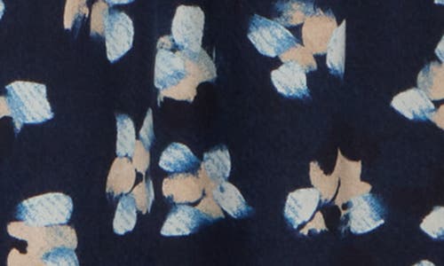 Calvin Klein Ditsy Floral Smocked Jumpsuit