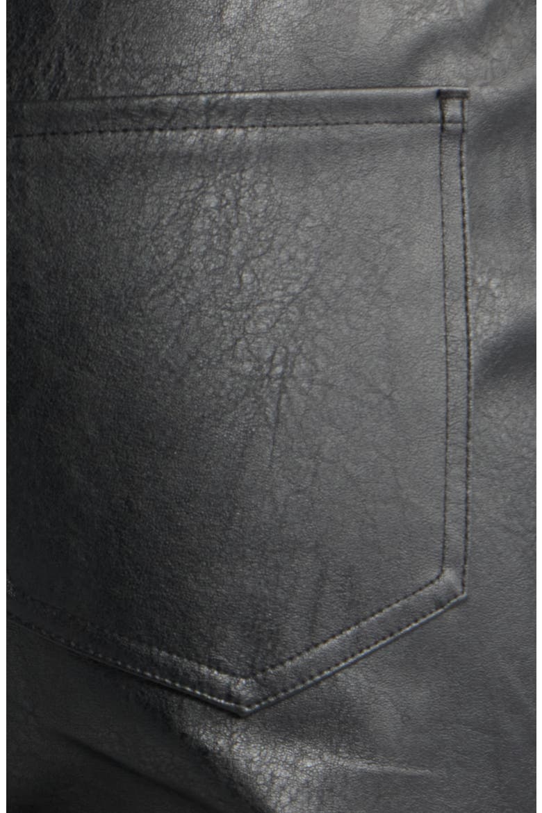Keep Faux Leather Pants, Alternate, color, BLACK