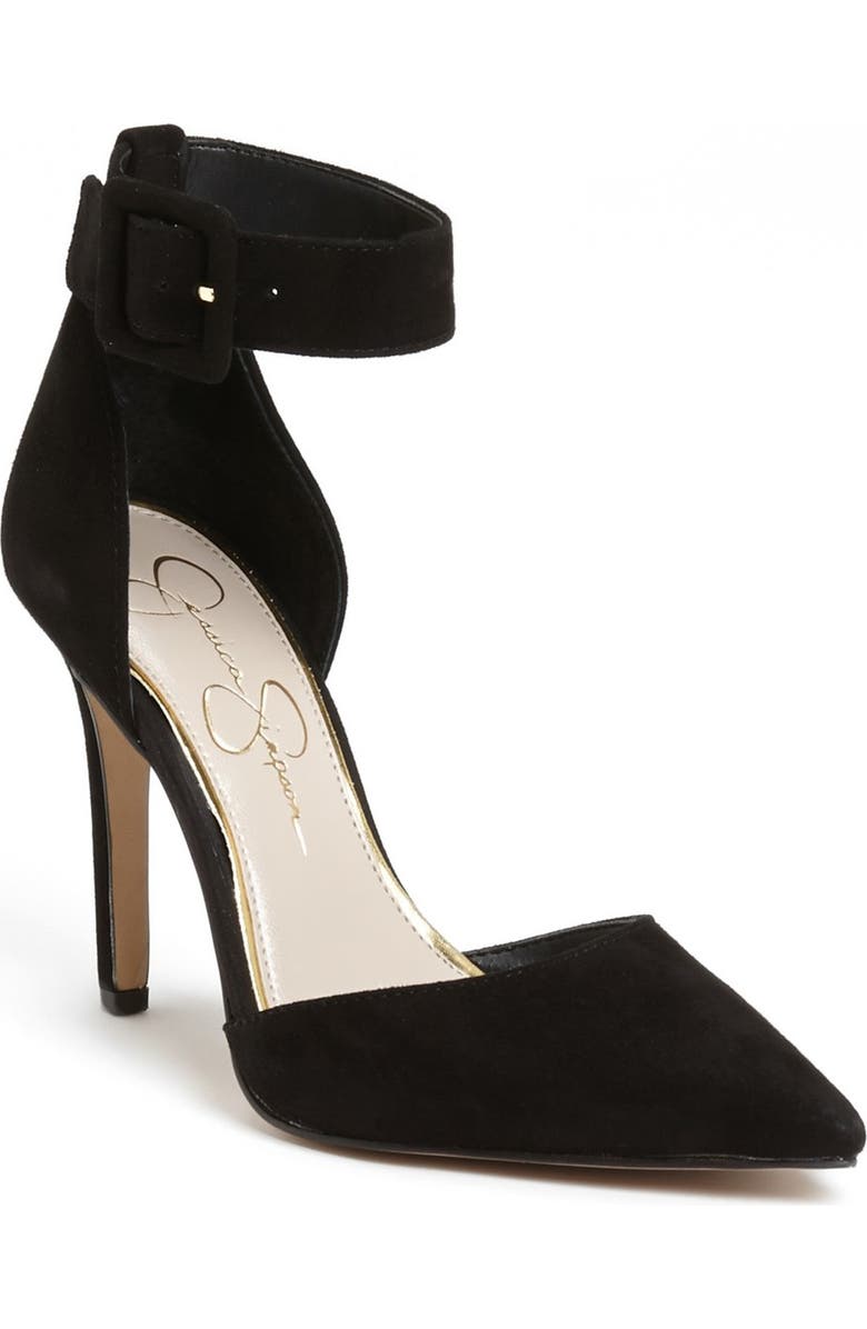 Jessica Simpson 'Cayna' D'Orsay Ankle Strap Pump, Main, color,