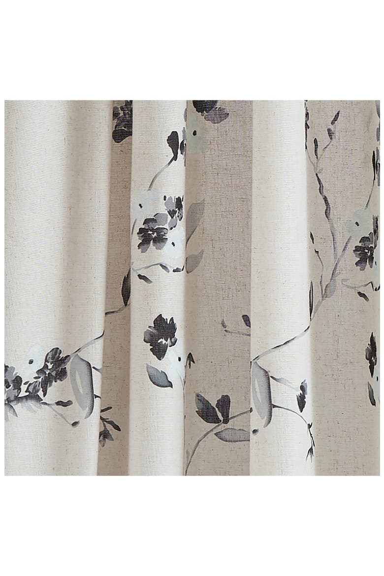 Fontana Set of 2 Curtain Panels, Alternate, color, GREY