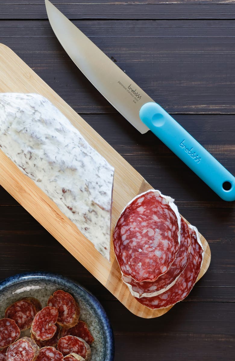 TREBONN Integrated Salami Knife Set, Alternate, color, Blue