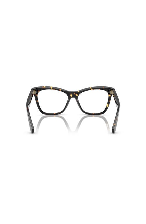 Burberry 54mm Cat Eye Optical Glasses In Blue