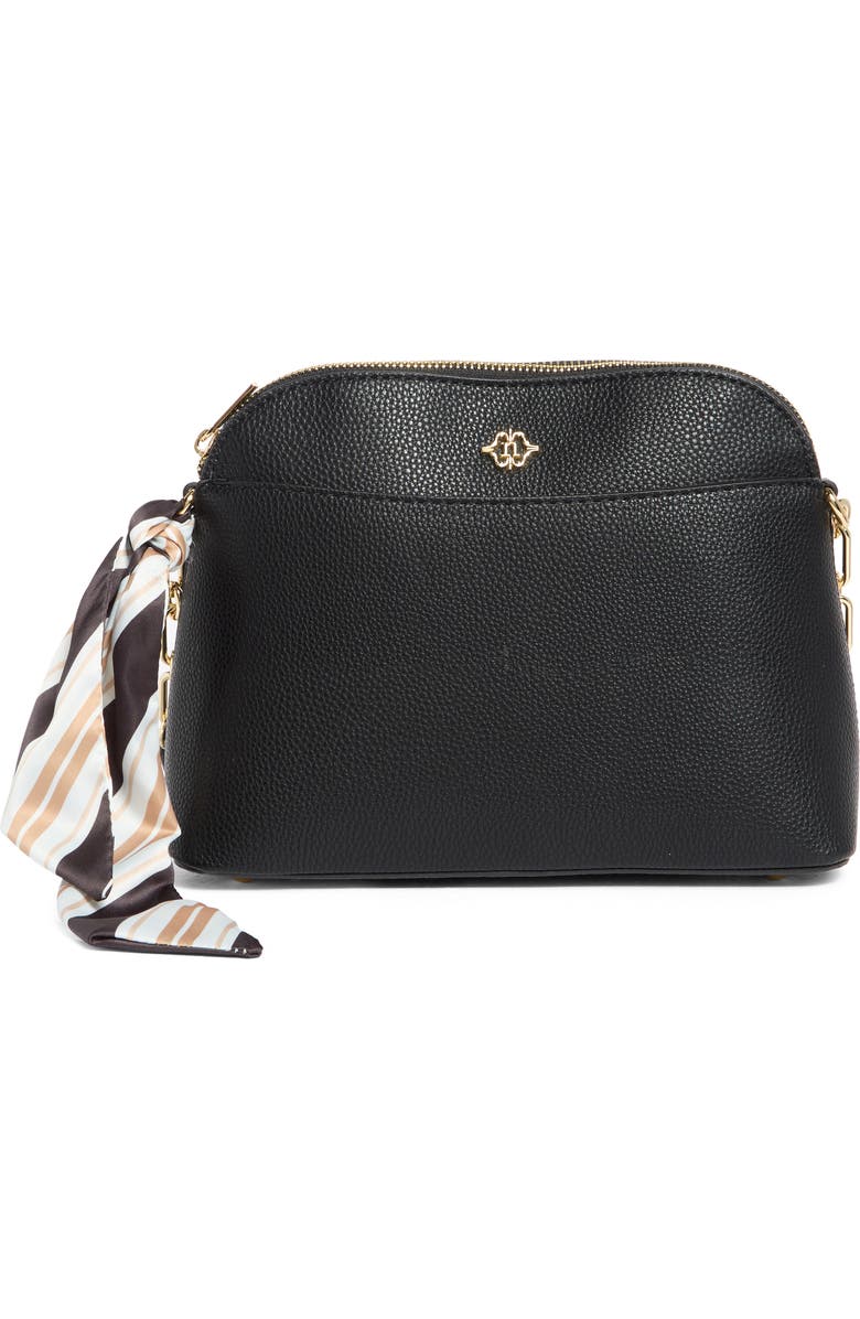 Nanette Lepore Tahlia Dome Crossbody Bag with Scarf, Main, color,