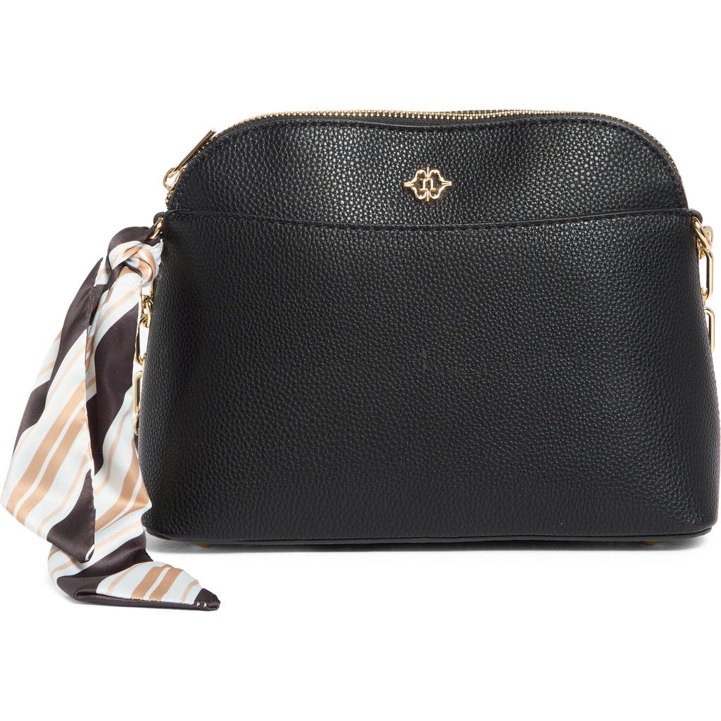 NANETTE LEPORE NANETTE LEPORE TAHLIA DOME CROSSBODY BAG WITH SCARF