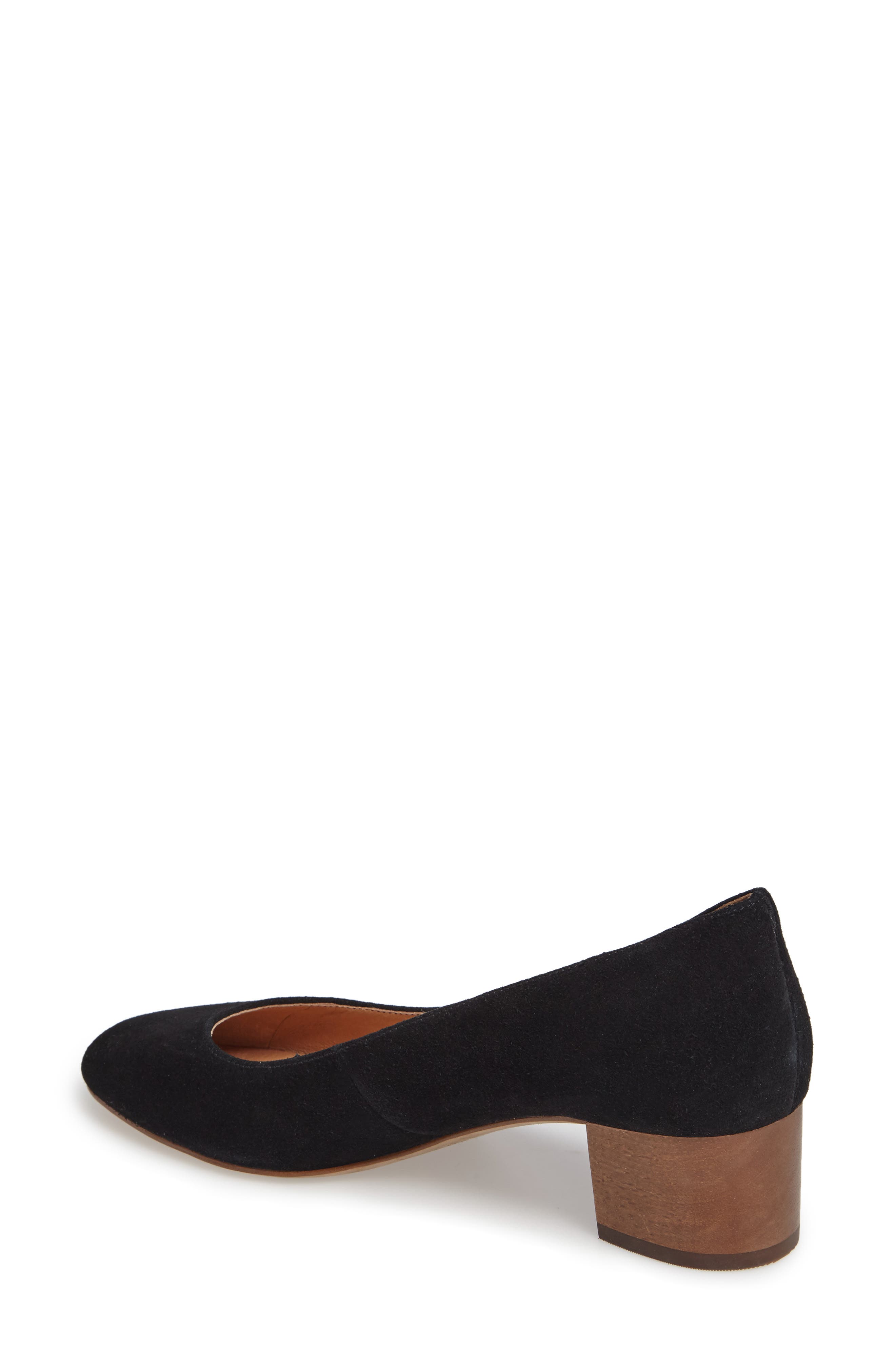 Ella Pump, Alternate, color, TRUE BLACK SUEDE