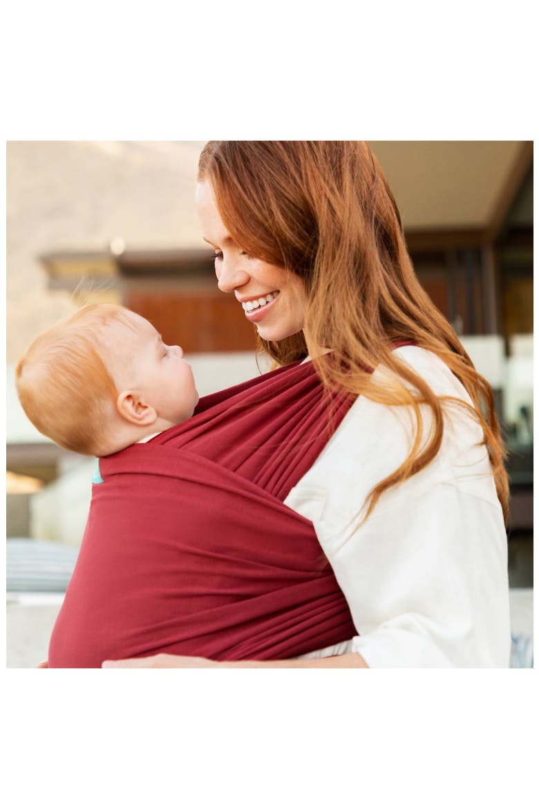 Classic Baby Wrap Carrier, Alternate, color, RUBY
