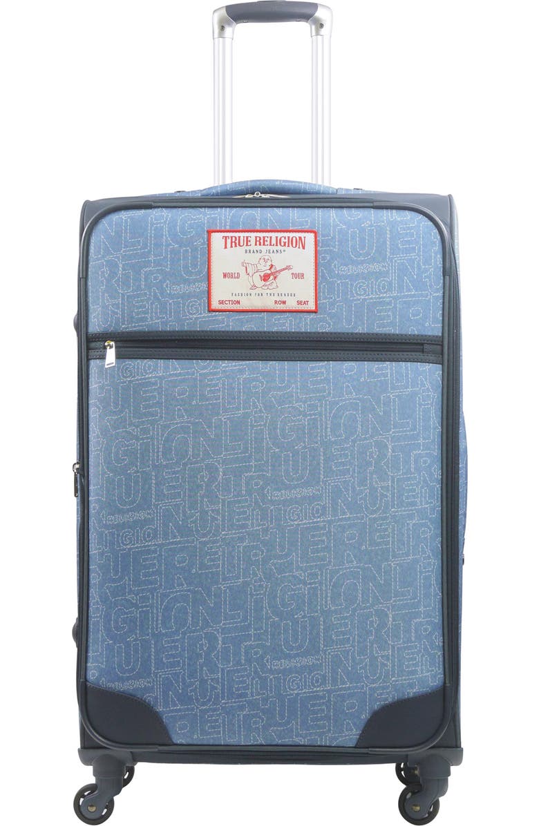 True Religion Soft Sided 31" Expandable, Spinner Luggage, Alternate, color,