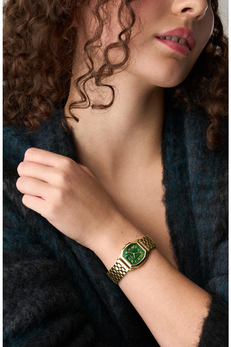 Harlow Bracelet Watch, 32mm, Alternate, color, GOLD