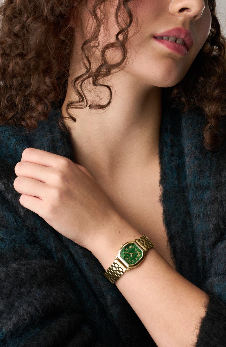 Fossil Harlow Bracelet Watch, 32mm, Alternate, color, Gold