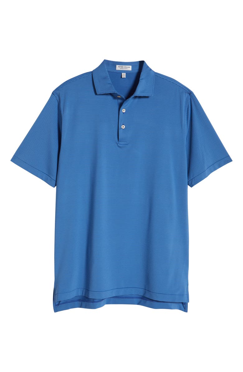 Peter Millar Highlands Jersey Polo Shirt, Alternate, color, Sailor Blue