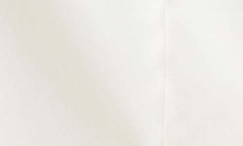 Steve Madden Fia Tie Front Short Sleeve Crop Blazer In White