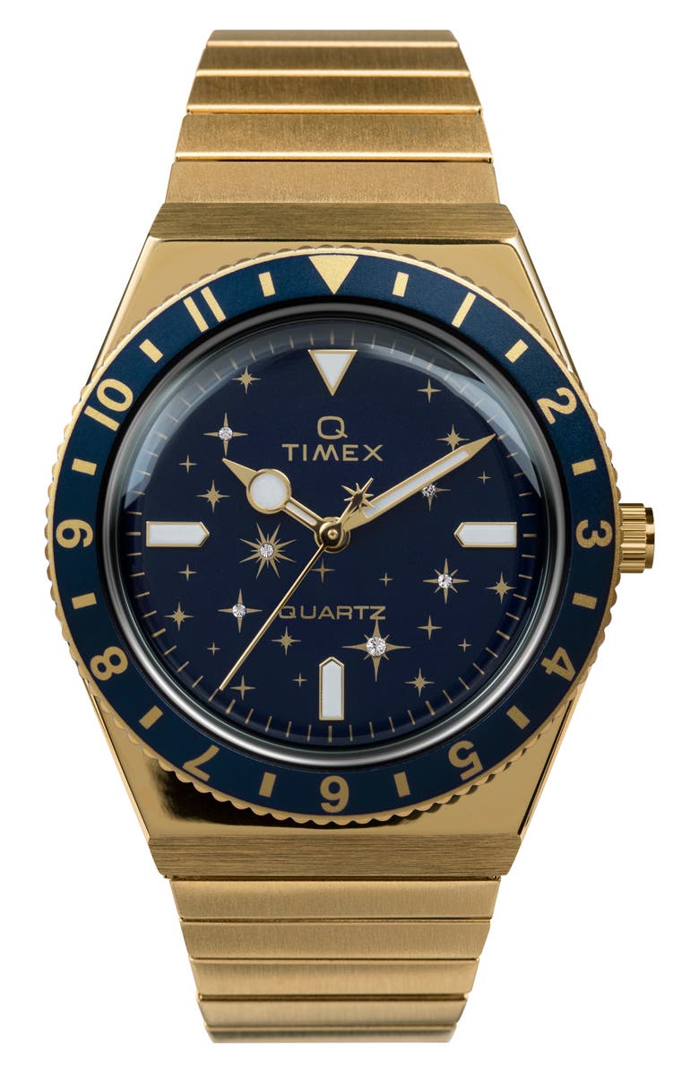 Timex<sup>®</sup> Q Celestial Bracelet Watch, 36mm, Main, color, 