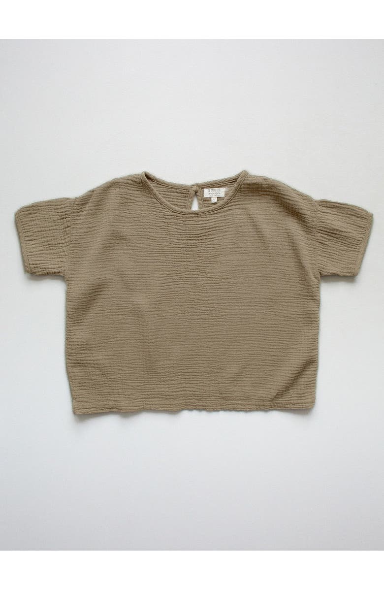 The Simple Folk The Muslin Top, Main, color, Sand