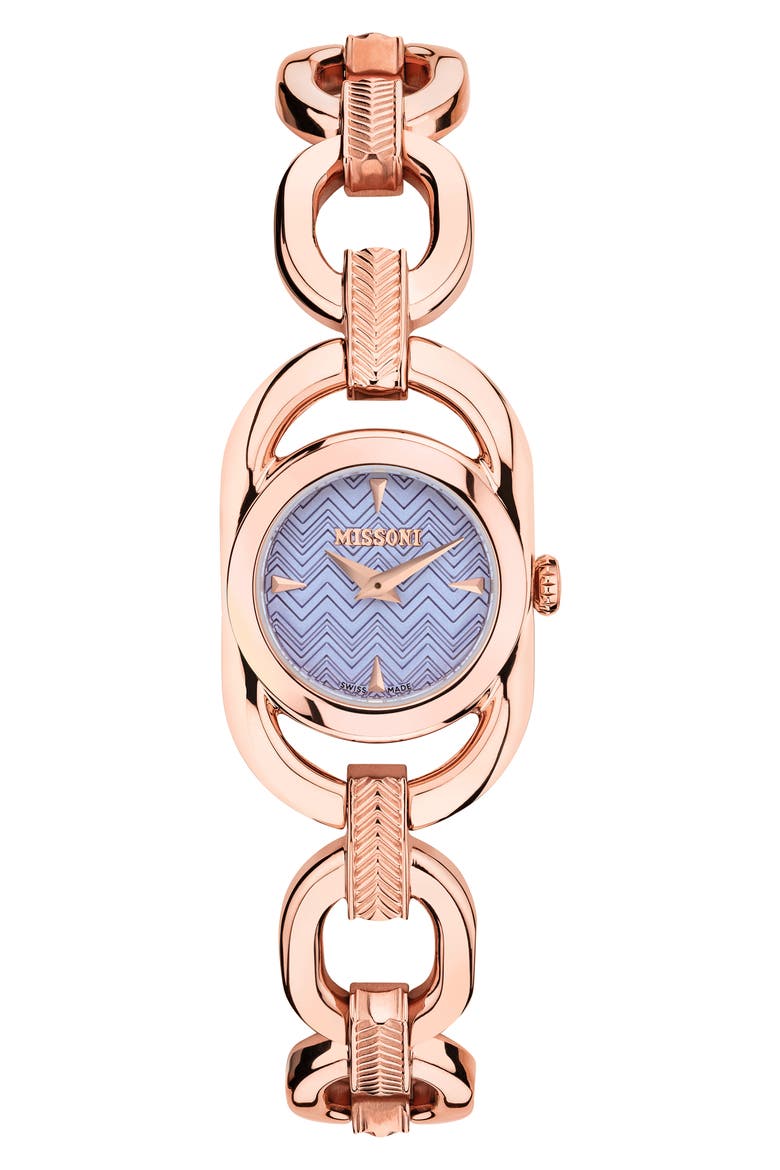 Gioiello Bracelet Watch, 22.8mm, Main, color, ROSEGOLD