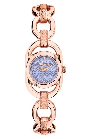 Missoni Gioiello Bracelet Watch, 22.8mm In Rosegold