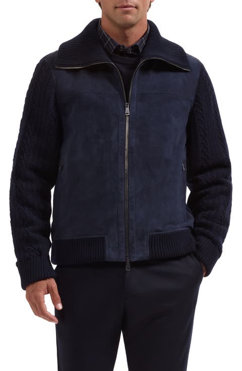 Hybrid Suede Leather Jacket