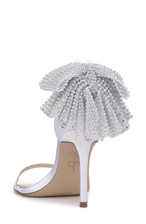 Jessica Simpson Moure Ankle Strap Sandal In White