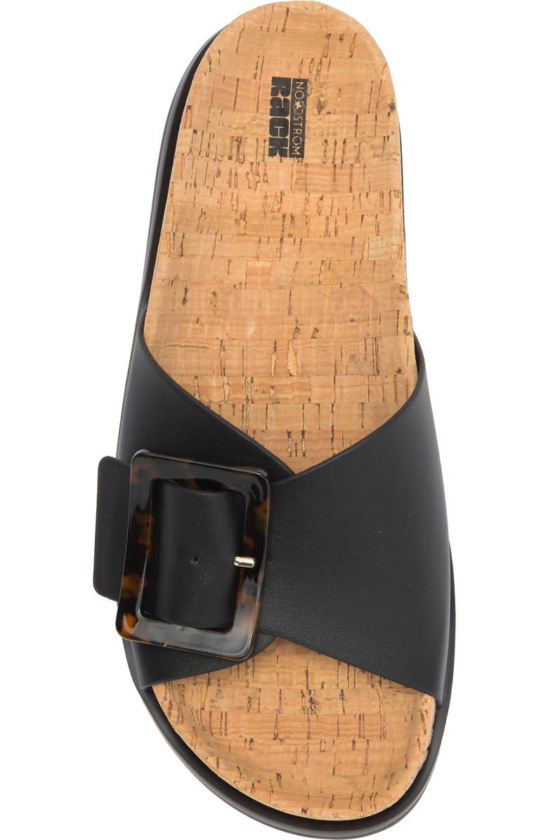 NORDSTROM RACK Evelina Buckle Slide Sandal, Alternate, color,