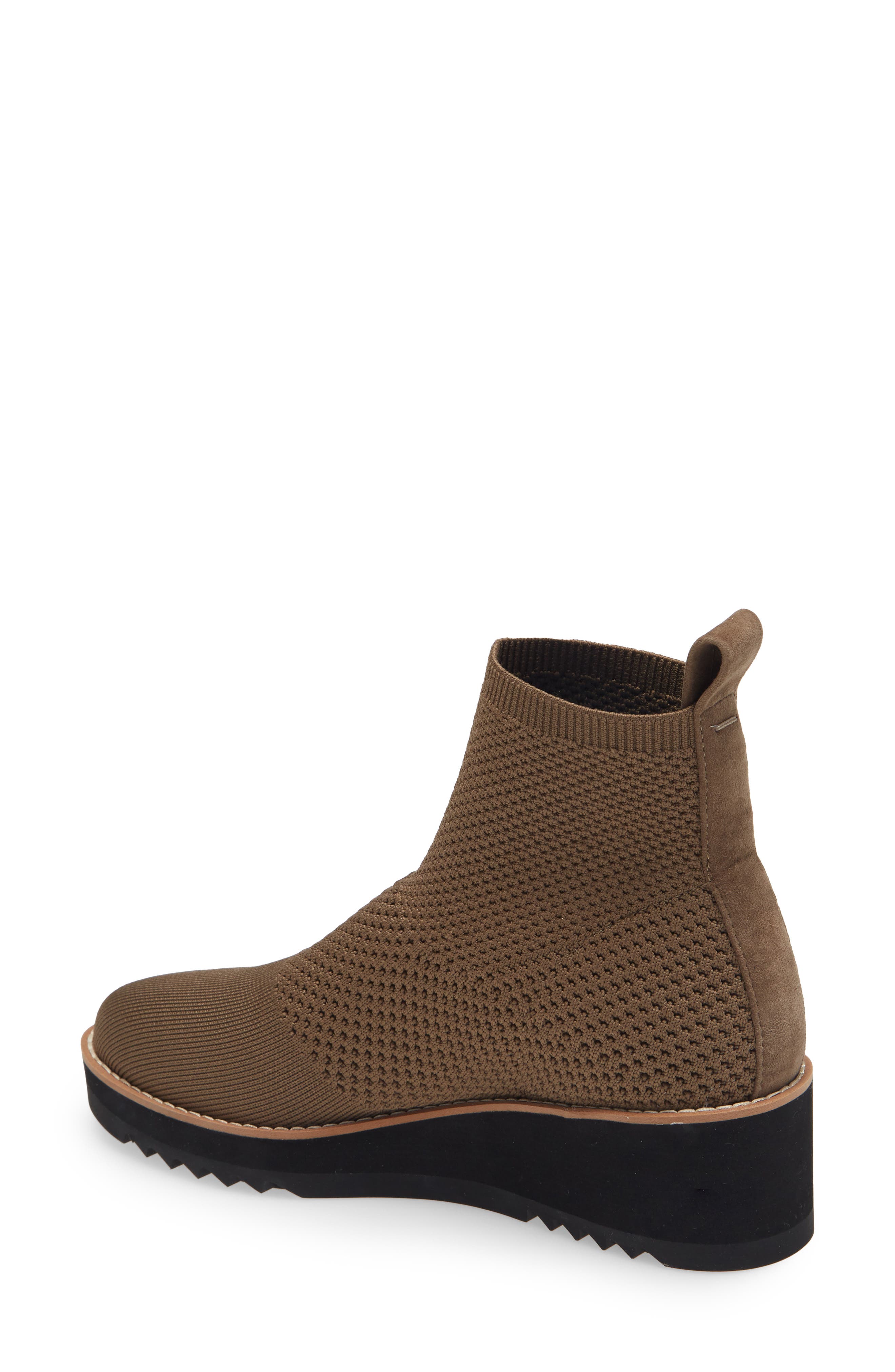 London Bootie, Alternate, color, ANTELOPE STRETCH FABRIC