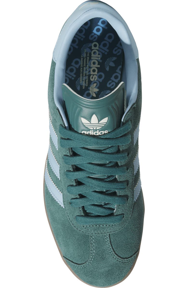 adidas Gazelle Golf Sneaker, Alternate, color, Pretea/ Clesky/ Gum4