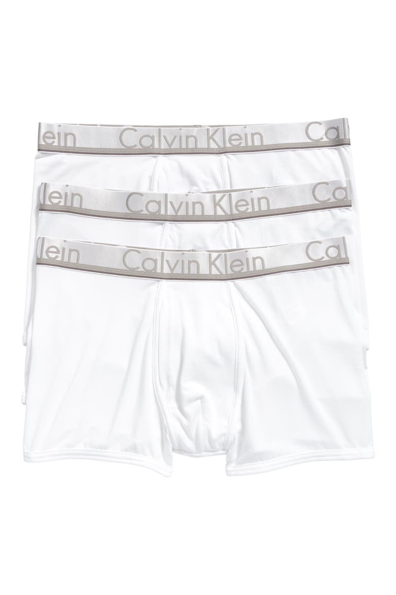 3-Pack Comfort Microfiber Trunks, Main, color, WHITE