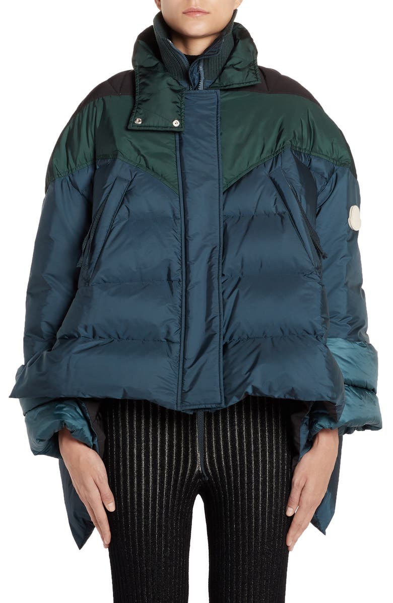 Moncler Genius x 2 1952 High/Low Down Puffer Coat, Alternate, color,