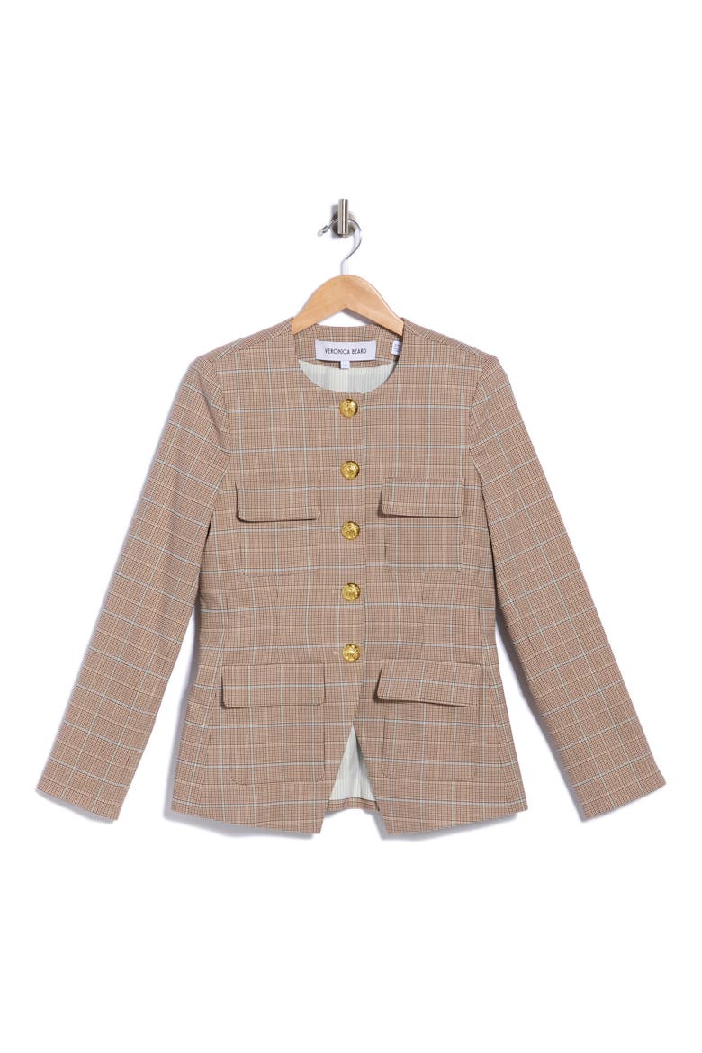 Orrin Check Jacket, Main, color, HAZELNUT MULTI