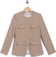 Veronica Beard Orrin Check Jacket