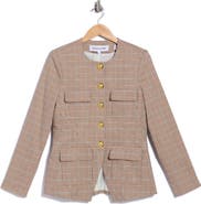 Veronica Beard Orrin Check Jacket