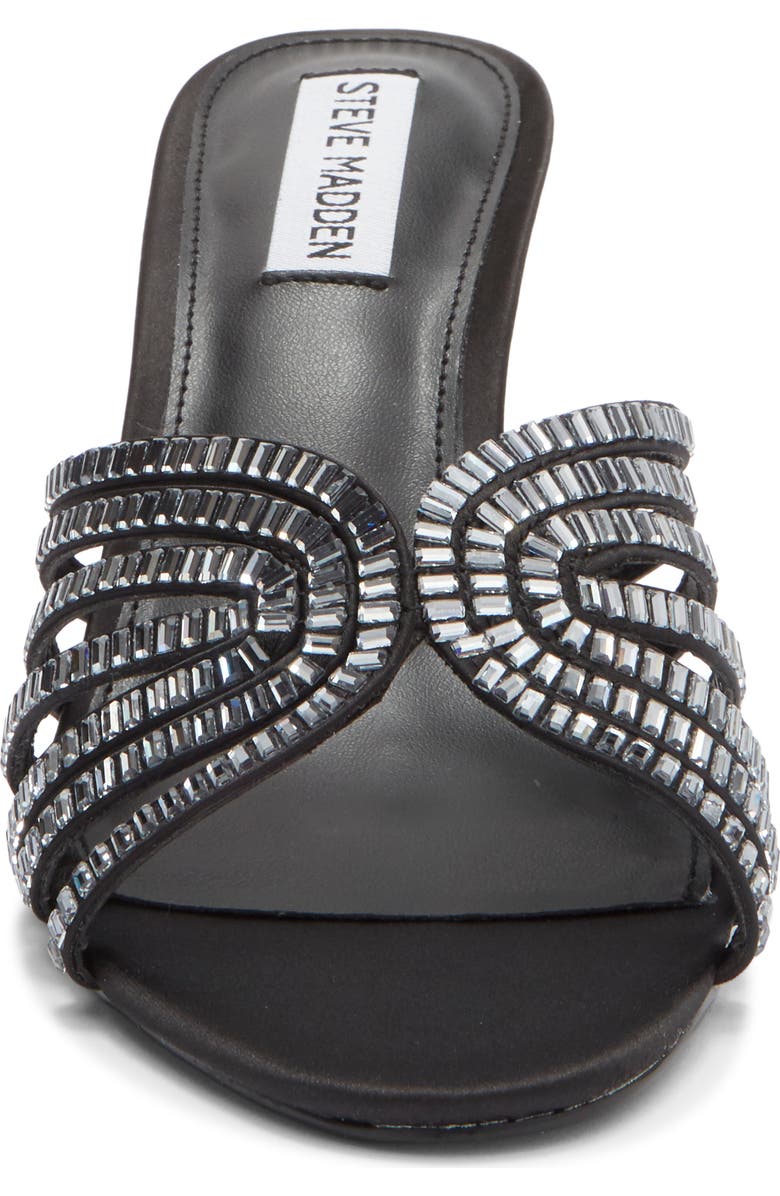 Steve Madden Melanyy Crystal Embellished Slide Sandal, Alternate, color,