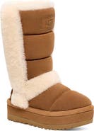 UGG® Chillapeak Genuine Shearling Trim Tall Boot