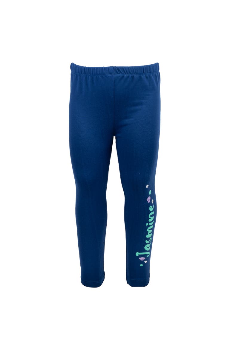 Frozen Queen Elsa 2-Piece T-Shirt and Leggings Set, Alternate, color, Jasmine Aqua Navy