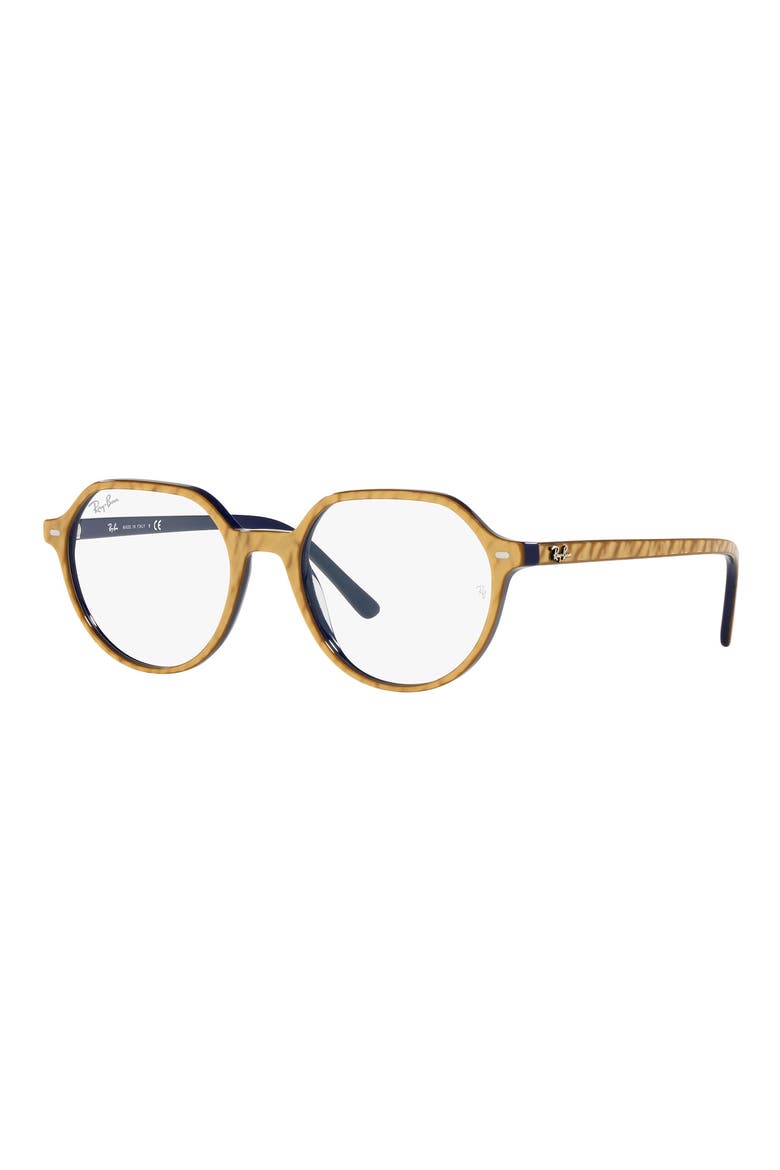 Thalia 51mm Round Optical Frames, Alternate, color, BEIGE
